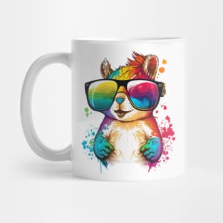 Colorful Squirrel Mug